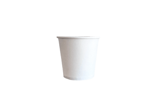 Pahare din carton albe 4 oz