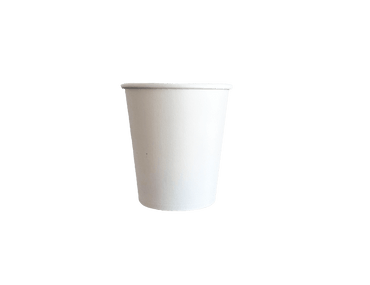 Pahare din carton albe 8 oz
