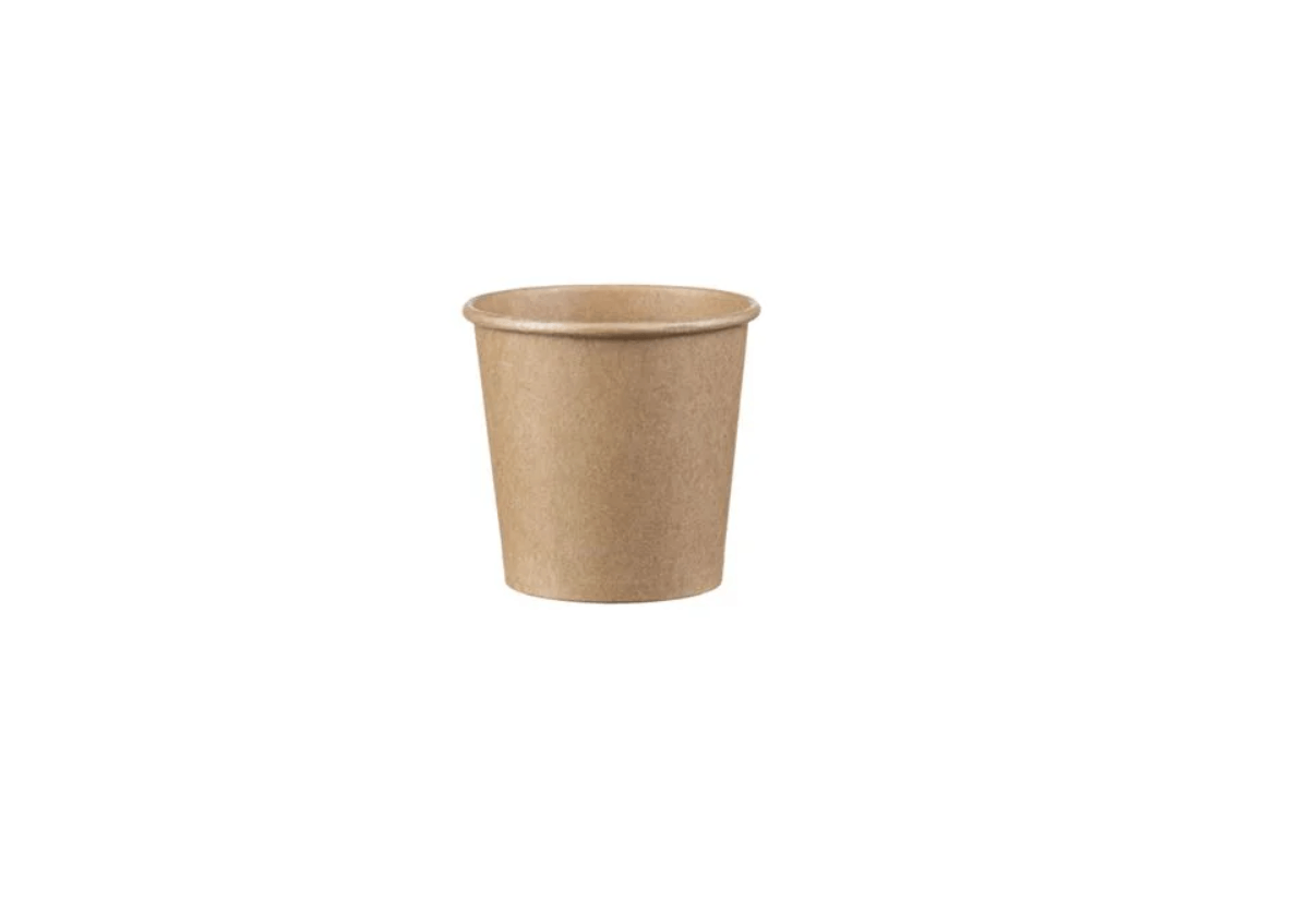 Pahare din carton kraft 4 oz