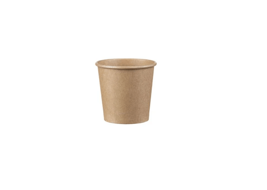Pahare din carton kraft 4 oz