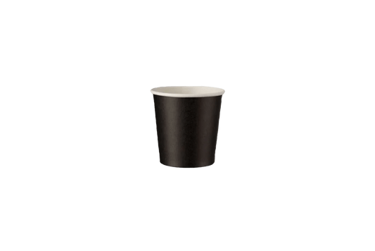 Pahare de carton negre 4 oz