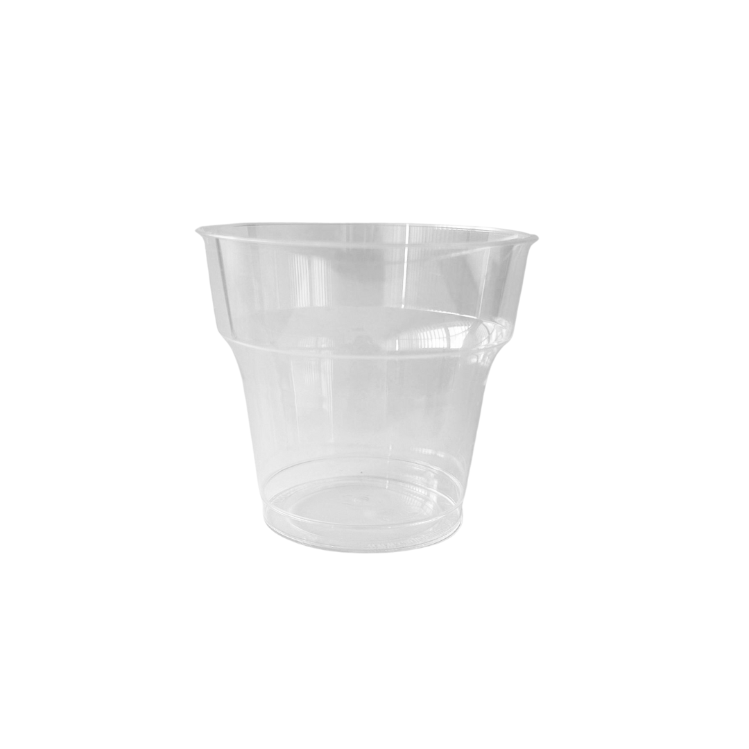 Pahar plastic Cristal transparent 180 ml, 25 buc/set