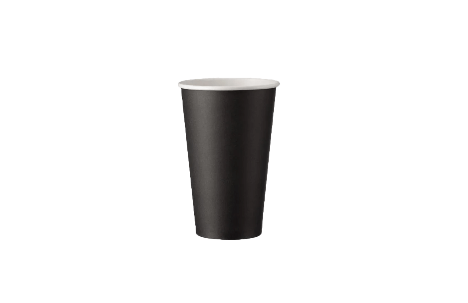 Pahare din carton negre 16 oz