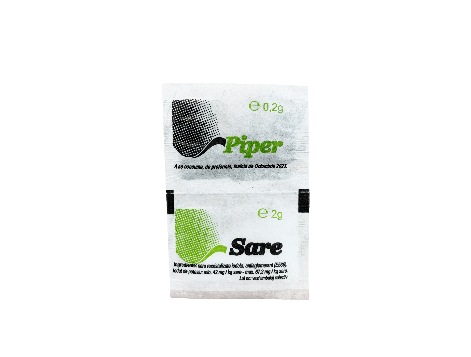 Plicuri sare piper, 1000 buc/set