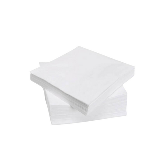 Servetele de BAR albe, 2 straturi, 24 x 24 cm, 200 buc/pachet