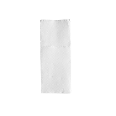 Servetele albe plic tacam, 2 straturi, 33 x 33 cm, 75 buc/pachet