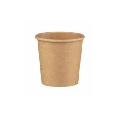 Sosiere kraft din carton 4 oz, 120 ml,