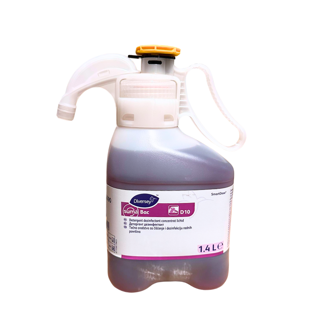 Suma Bac SD D10 Detergent dezinfectant concentrat lichid, 1,4 L, 1 buc