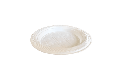 Farfurii PP rotunde, diametru 17 cm, 50 buc/set
