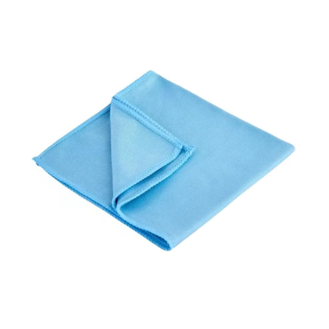 laveta microfibra geam albastra