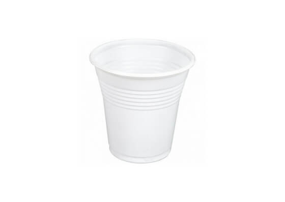 Pahare de unica folointa albe, 160 cc, 100 buc/set